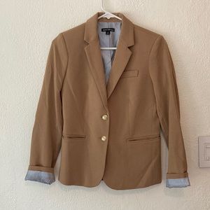 J. Crew Camel Schoolboy Blazer